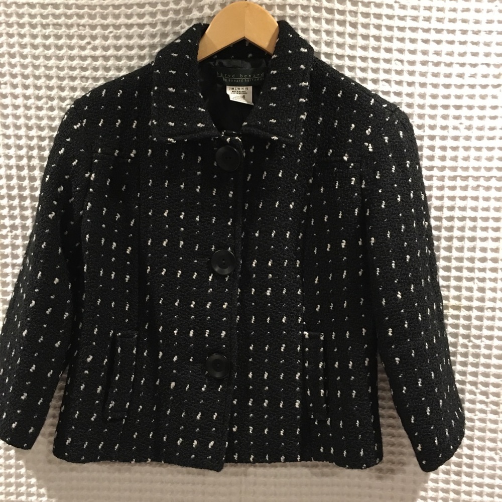 New Harve benard wool blend cropped jacket. 6